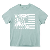 Arona whiskey steak guns freedom Heavy Core Tee - artisFamous