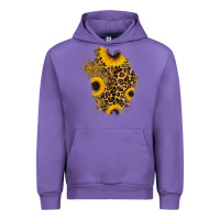 Tulip glitter sunflowers leopard patch Urban Hoodie - RanaPortraitStore