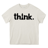 Think Chess Heavy Core Tee | Teevron