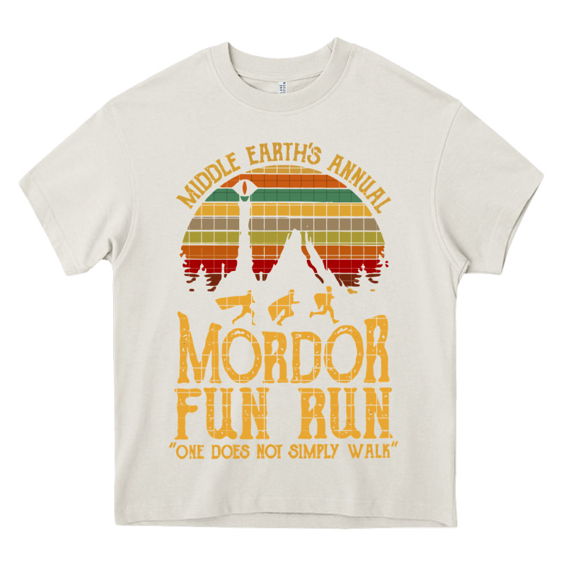 Middle Earth's Annual Mordor Fun Run Heavy Core Tee by artisFamous | Teevron