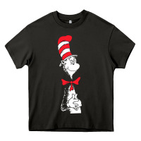 Asphalt dr seuss the cat in the hat Heavy Core Tee - artisFamous