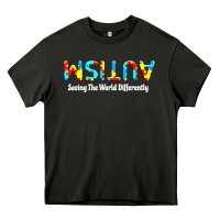 Asphalt autism seeing the world differently Heavy Core Tee - artisFamous