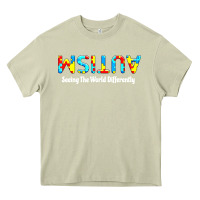 Mossy autism seeing the world differently Heavy Core Tee - artisFamous