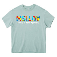 Arona autism seeing the world differently Heavy Core Tee - artisFamous