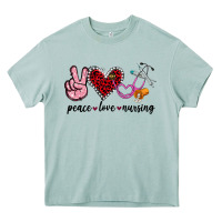 Arona peace love nursing Heavy Core Tee - Jasminsmagicworld