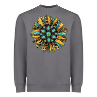 Storm Gemstone Sunflower Heavyweight Sweatshirt - RanaPortraitStore
