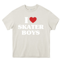 Cream i love skater boys Heavy Core Tee - artisFamous