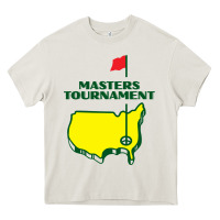 Cream Master Tournament GOLF Heavy Core Tee - artisFamous