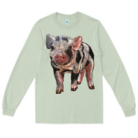 Matcha Baby Spotted Pig Long Sleeve Tee - LillyAllenDesigns