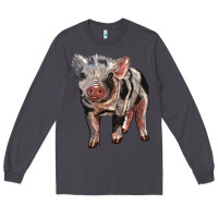 Smoke Baby Spotted Pig Long Sleeve Tee - LillyAllenDesigns