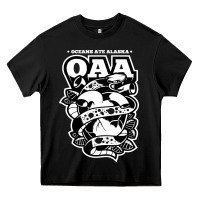 Black oceans ate alaska Heavy Core Tee - artisFamous