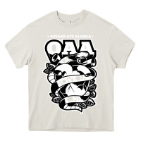 Cream oceans ate alaska Heavy Core Tee - artisFamous