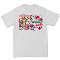 Dove Grey cupid's favorite nurse Premium Tee - FaDigitalArtStudio