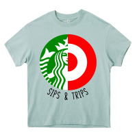 Arona sips and  trips Heavy Core Tee - artisFamous