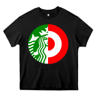 Black sips and  trips Heavy Core Tee - artisFamous