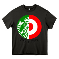 Asphalt sips and  trips Heavy Core Tee - artisFamous