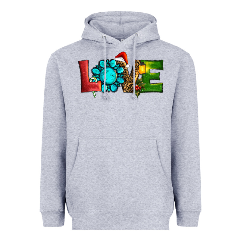 Christmas Gemstone Love Heavyweight Hoodie by RanaPortraitStore | Teevron