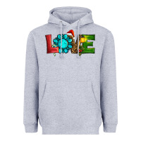Heather Grey christmas gemstone love Heavyweight Hoodie - RanaPortraitStore