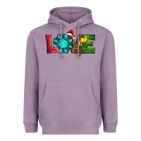 Lavender christmas gemstone love Heavyweight Hoodie - RanaPortraitStore