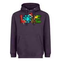 Plum christmas gemstone love Heavyweight Hoodie - RanaPortraitStore
