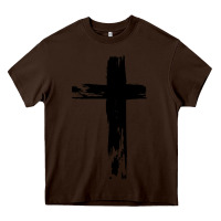 Chocolate Brown tattoo christian Heavy Core Tee - artisFamous