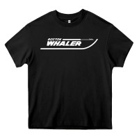 Black boston whaler1 t shirt Heavy Core Tee - artisFamous