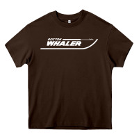 Chocolate Brown boston whaler1 t shirt Heavy Core Tee - artisFamous