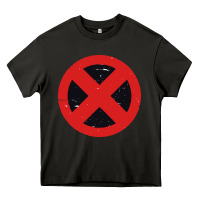 Asphalt xmen symbol Heavy Core Tee - artisFamous