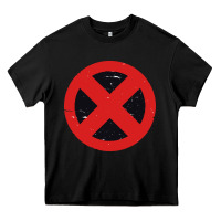 Black xmen symbol Heavy Core Tee - artisFamous