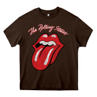 Chocolate Brown the  rol.li  sto.nes  colors ton   t shirt Heavy Core Tee - artisFamous