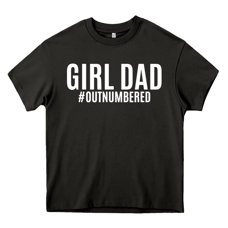 Girl Dad Heavy Core Tee by artisFamous | Teevron