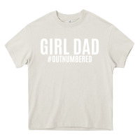 Cream Girl Dad Heavy Core Tee - artisFamous