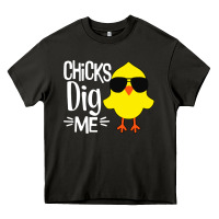 Asphalt kids chick dig me Heavy Core Tee - artisFamous