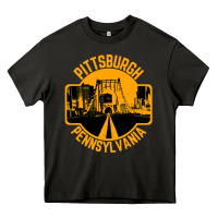 Asphalt pittsburgh pennsylvania Heavy Core Tee - artisFamous