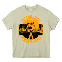 Mossy pittsburgh pennsylvania Heavy Core Tee - artisFamous