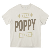 Mens Best Poppy Ever | Poppy Gift Heavy Core Tee | Teevron