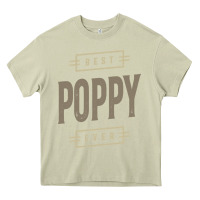 Mossy Mens Best Poppy Ever | Poppy Gift Heavy Core Tee - artisFamous