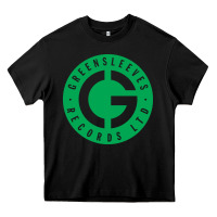 Black Greensleeves Records Heavy Core Tee - artisFamous