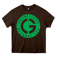 Chocolate Brown Greensleeves Records Heavy Core Tee - artisFamous