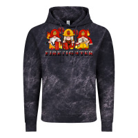 Cloud Black firefighter gnomes Vintage Hoodie - Artiststas