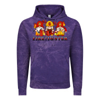 Cloud Purple firefighter gnomes Vintage Hoodie - Artiststas