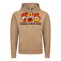 Vintage Coffee firefighter gnomes Vintage Hoodie - Artiststas