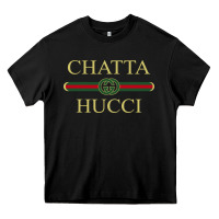 Black chatta hucci Heavy Core Tee - artisFamous