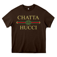 Chocolate Brown chatta hucci Heavy Core Tee - artisFamous