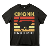Asphalt chonk cat funny cat meme cat dad cat mom Heavy Core Tee - artisFamous