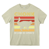Mossy chonk cat funny cat meme cat dad cat mom Heavy Core Tee - artisFamous