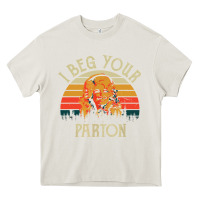 Cream vintage i beg your parton Heavy Core Tee - artisFamous