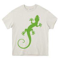 Cream gecko reptile Heavy Core Tee - artisFamous
