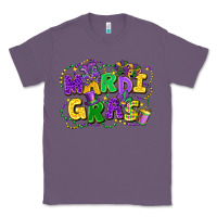 Lavender mardi gras Classic Tee - FaDigitalArtStudio