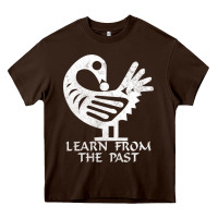 Chocolate Brown african adinkra sankofa Heavy Core Tee - artisFamous